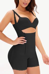 Side Zipper Under-Bust Shape & Sculp Bodysuit