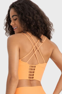 Crisscross Back Sports Bra