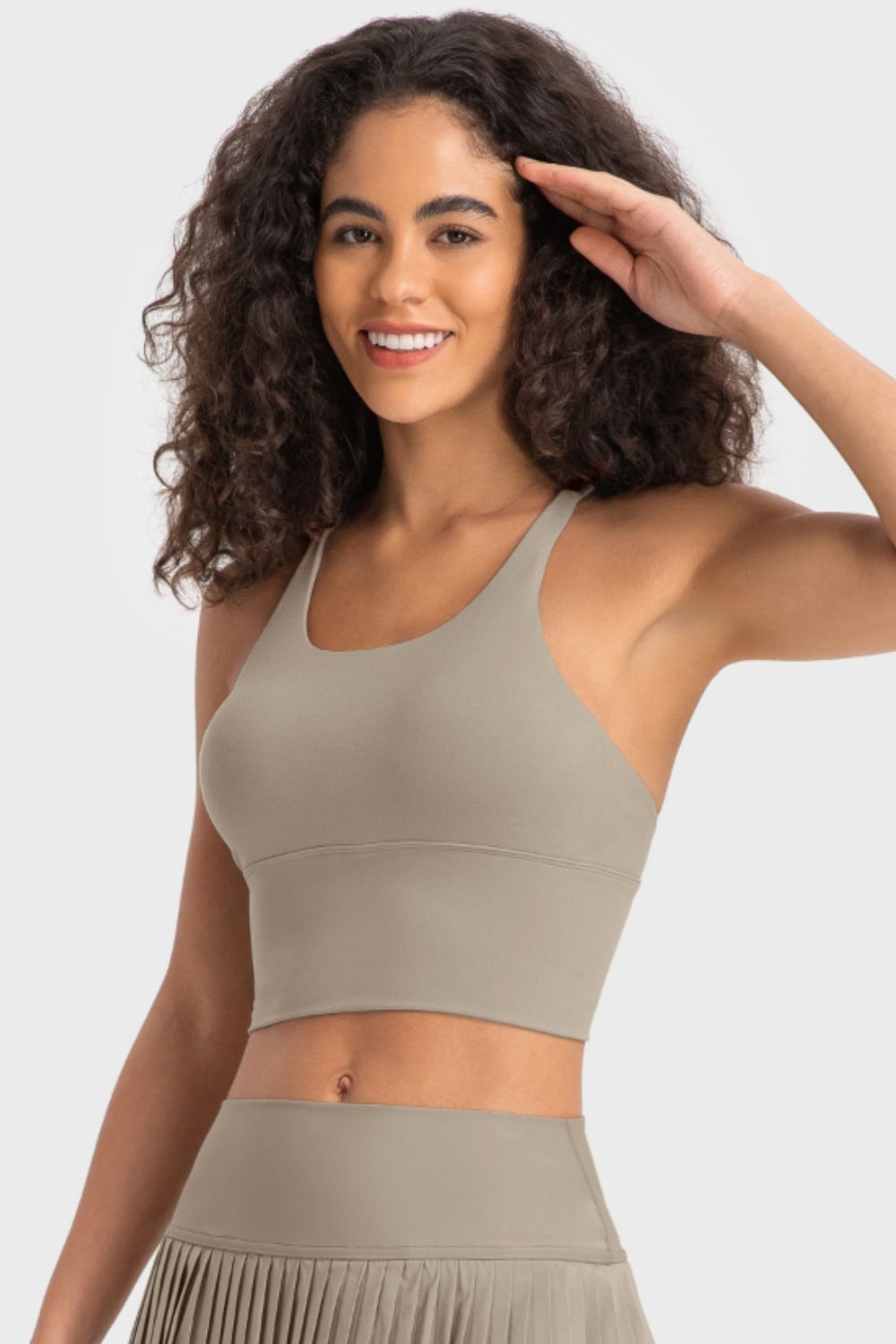 Crisscross Back Sports Bra