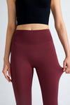 SEAMLESS Mid-Waisted Ultra Soft Active Leggings With Pockets