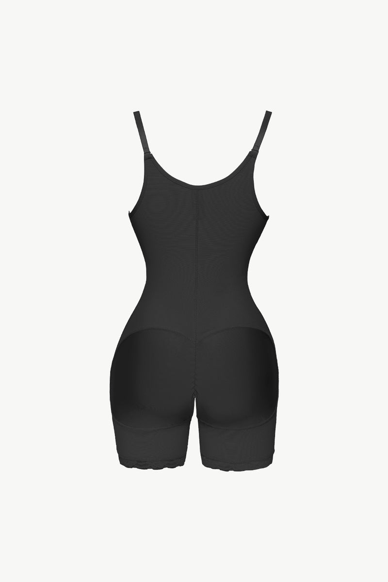 Side Zipper Under-Bust Shape & Sculp Bodysuit