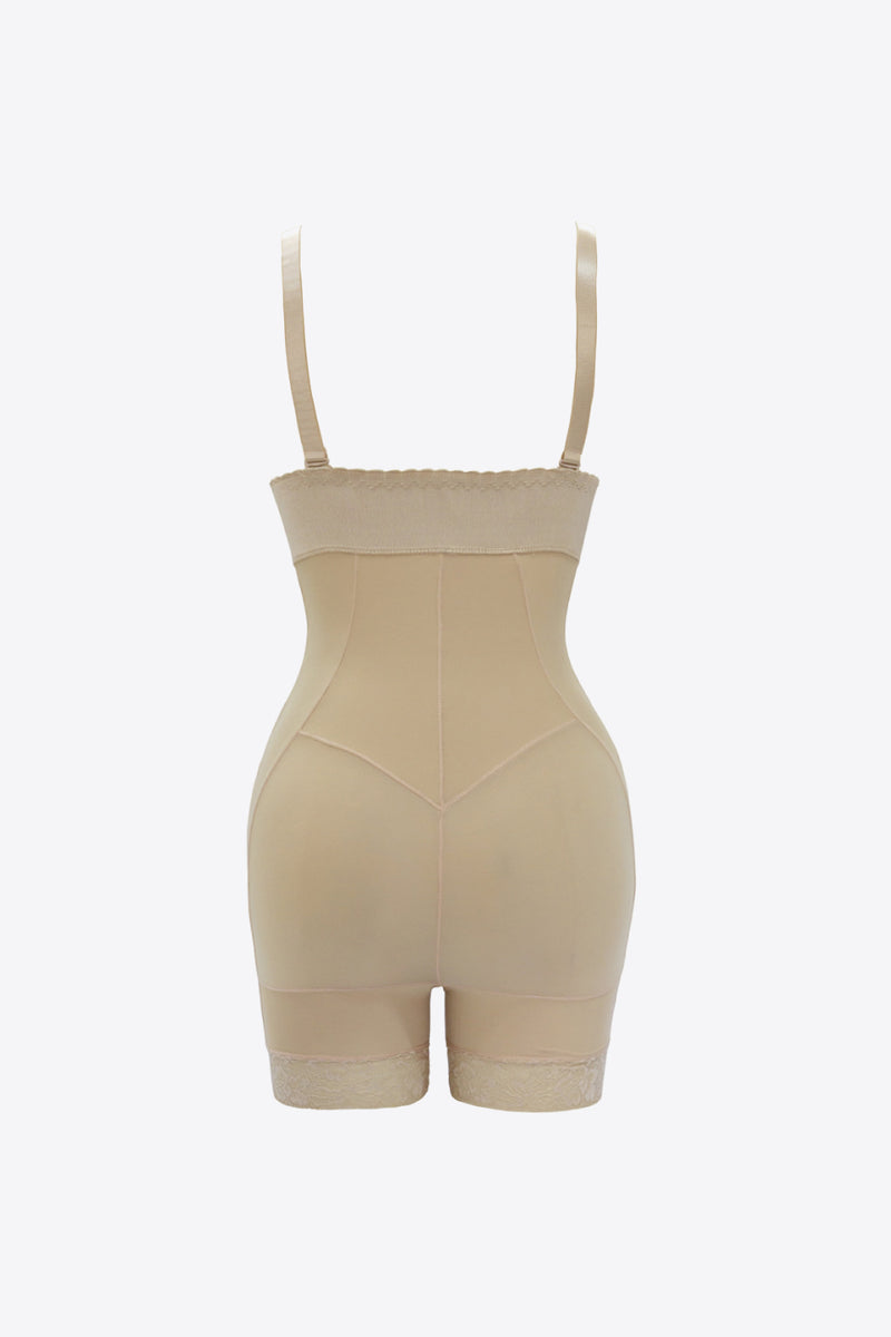 Front Zipper Under-Bust Shape & Sculp Bodysuit