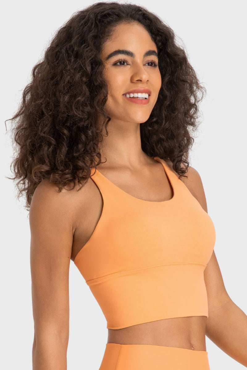 Crisscross Back Sports Bra