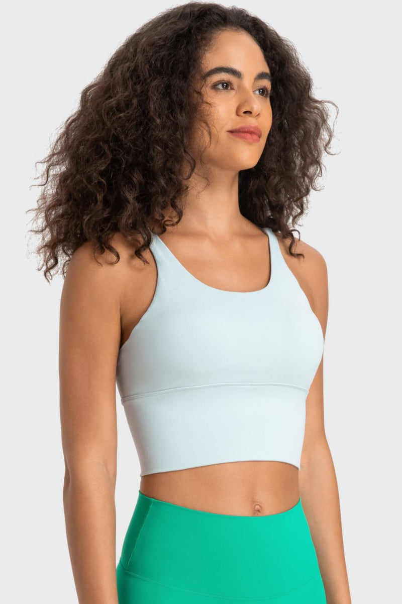 Crisscross Back Sports Bra