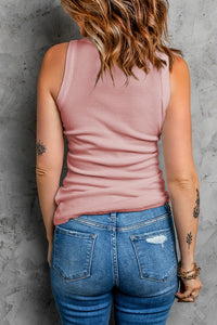 Round Neck Plain Tank